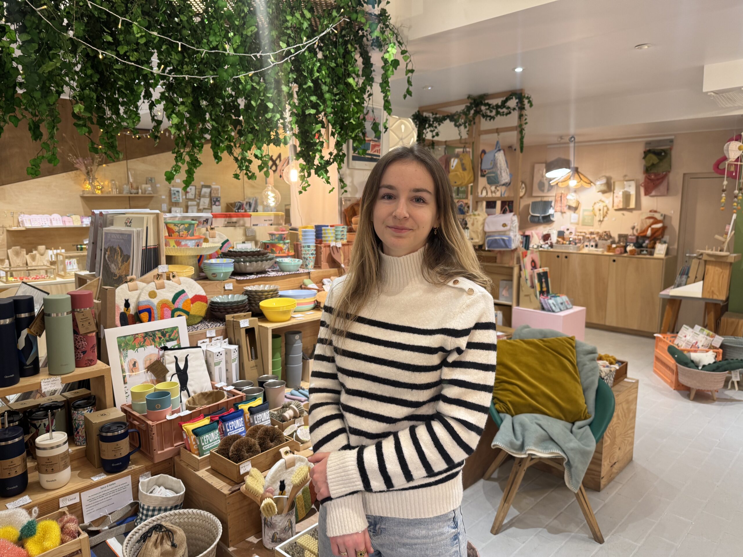 Laly, vendeuse chez Slow Concept